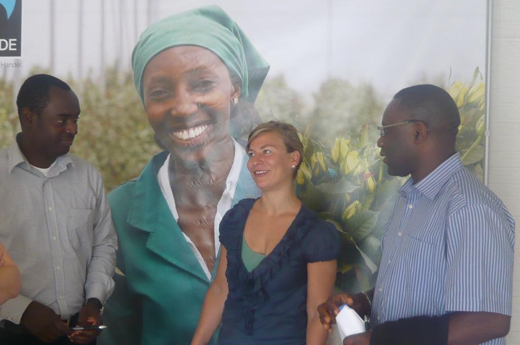 Visit to "transfair" fair trade organization | Cologne Workshop